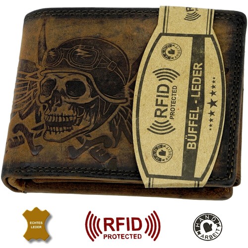 WILD Adler Geldbörse,Scheinfach innen Leder,Portemonnaie Geldbeutel Brieftasche - Bild 14 von 25