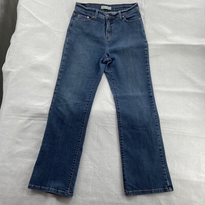 Levis 512 Jeans Women 12 Blue Denim Perfectly Slimming Bootcut Stretch High Rise