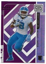 Michael Carter 2021 Panini Chronicles Draft Picks Purple /49