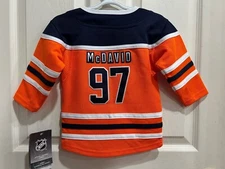 Connor McDavid Edmonton Oilers Licensed INFANT NHL Jersey BNWT size: 12M-24M