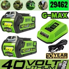 40V For Greenworks 6.0AH Lithium Battery or Charger 29472 29462 29252 20202-NEW