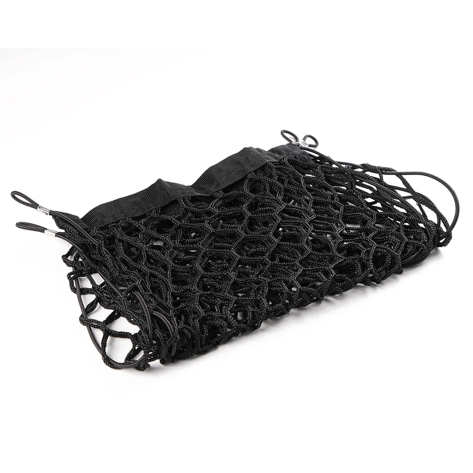 Trunk CARGO NET Car Nylon Elastic Mesh Organizer Truck SUV Universal 4 Hook Rear Foto 3 de 4