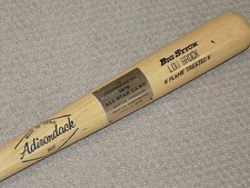 Lou Brock Adirondack 1979 All Star Game Signed Bat St. Louis Cardinals HOF