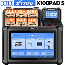 $314 Used X100 PADS OBD2 Scanner IMMO Key Pro...
