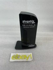 Plugable UD-6950 USB 3.0 Dual 4K Monitor Docking Station UNIT ONLY FREE SHIPPING