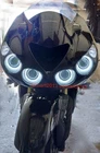 LED halo ring for Kawasaki Ninja ZX14 ZX14R 06-20 headlight angel eye cotton WH