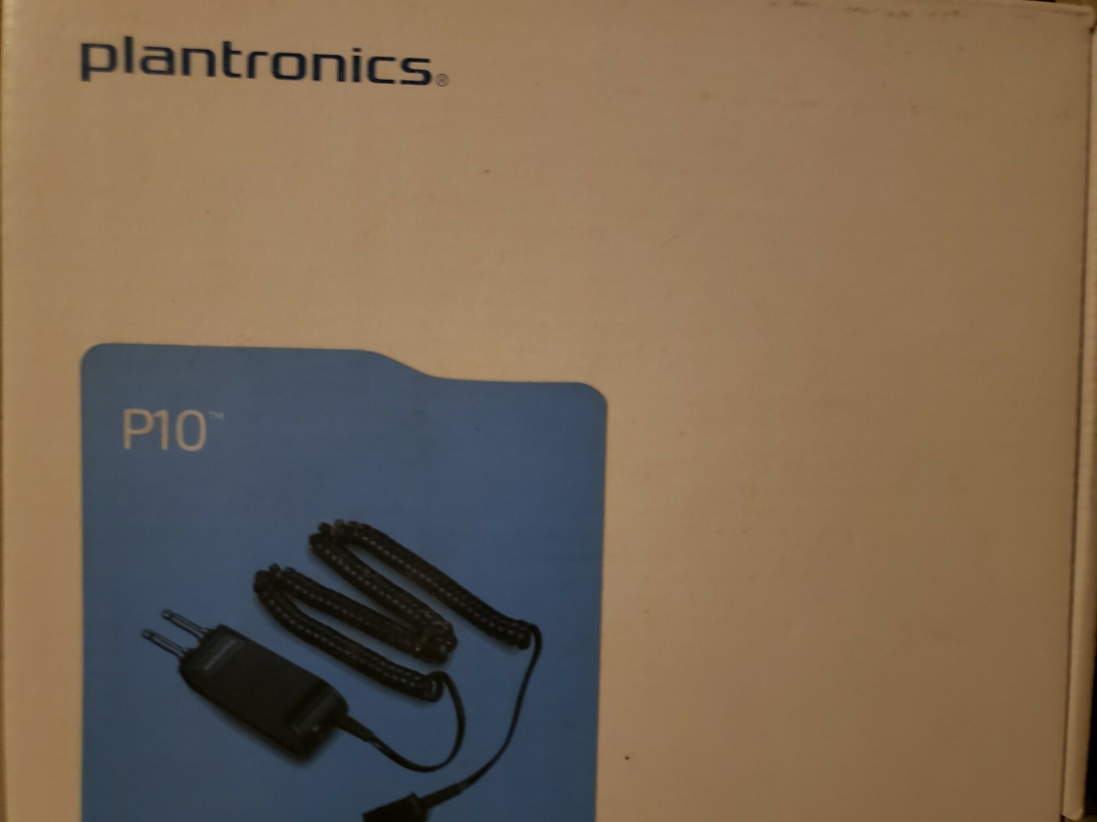 Plantronics P10 Plug Prong Headset 