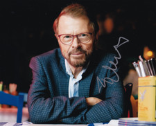 BJÖRN ULVAEUS signed Autogramm 20x25cm ABBA in Person autograph COA