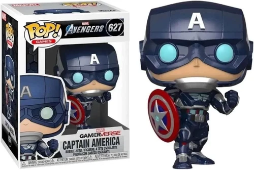 BOX DAMAGED! Funko Pop! Marvel: Avengers Game - Captain America  #627