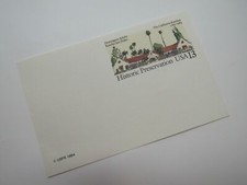 USPS Scott UX104 13c Dominguez Adobe Rancho San Pedro Postal Card