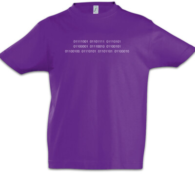 You Are Dumb Jungen T-Shirt Fun Nerd Binary Code Coder Programmierer Informatik