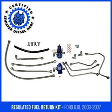 Sinister Diesel 6.0L Powerstroke Regulated Fuel Return Ford 6.0L