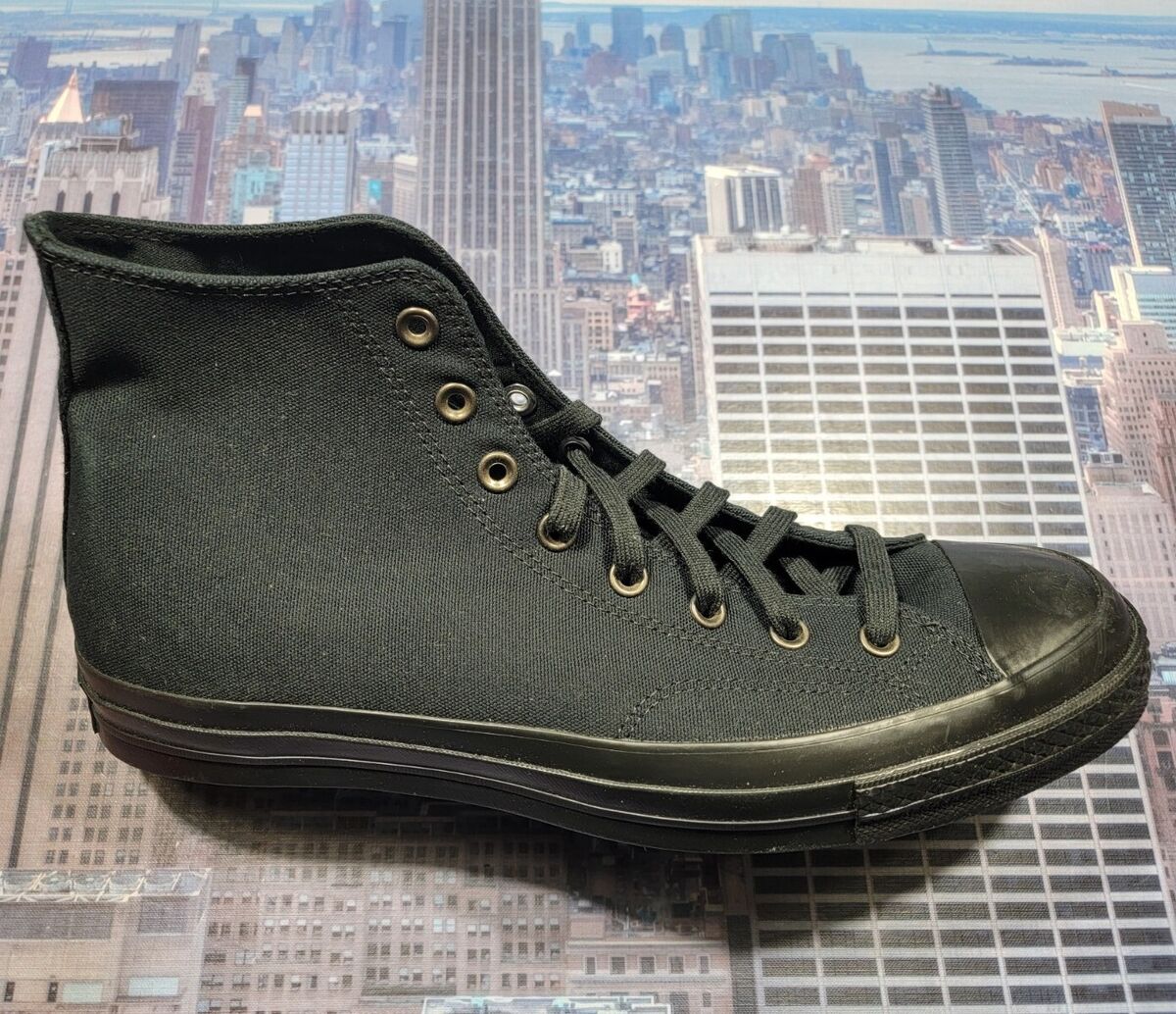 Converse Chuck 70 High Top Monochrome Triple Black Mens Size Converse Chuck 70 High Top Monochrome Triple Black Mens Size