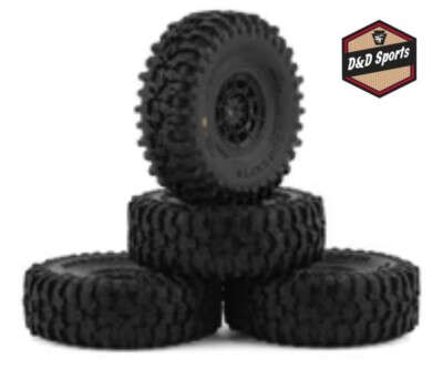 JConcepts 4023-3594 Tusk 1/24 Scale Tires w/ Hazard Wheels (4) : SCX24