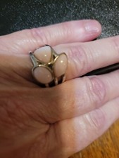 Peruvian Pink Opal Ring