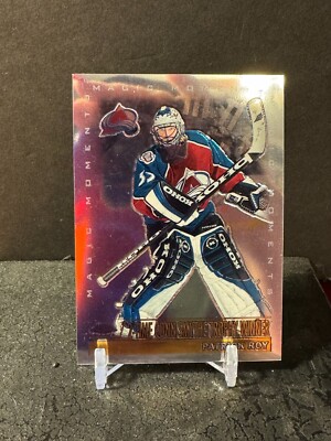 1999-00 Topps Chrome Hockey Patrick Roy 2 Time Smyth Trophy Winner Card #284