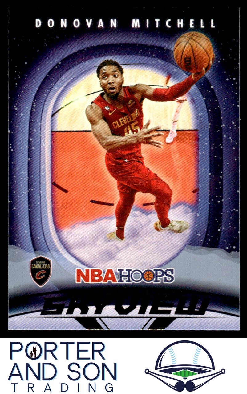 Donovan Mitchell 2023-24 Hoops Skyview #2 Cleveland Cavaliers