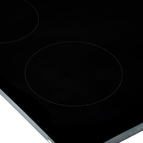 Ceramic Hob 60cm Touch Control Hardwired with 4 Cooking Zones Willow WCH60T - Picture 7 of 9
