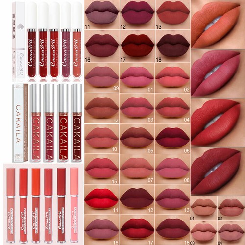 46 colors Matte Ink Liquid Lipstick Long Lasting Lip Gloss Makeup-Choose Shade - Picture 1 of 56