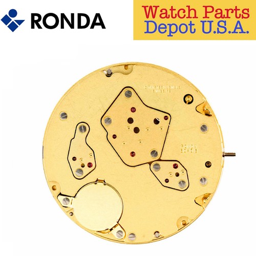 Ronda 8040.B Quartz Chronograph Movement, 3 Hand Date, 3 Eyes Multiple ...