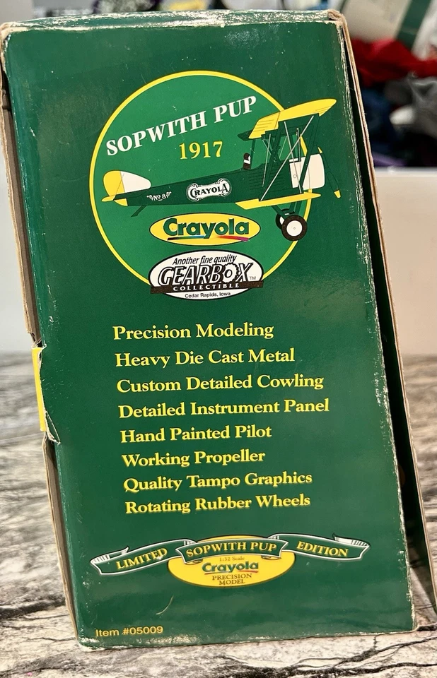 Gearbox Collectible Mint Precision Series Crayola Airplne -new  - Image 4 of 4
