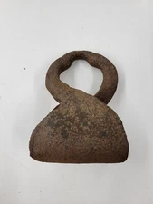 Antique, Hand forged, Iron Rope Guide, Farm, Primitive, Rustic Decor