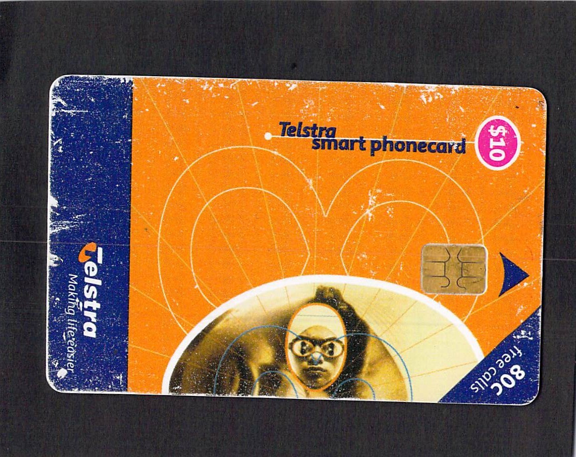 Y1509 Australia Telstra Smart Phone card $10 Chill Out