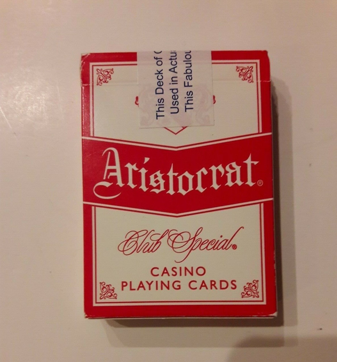 Red Rock Hotel and Casino Deck of Aristocrat Playing Cards Las Vegas Nevada eBay