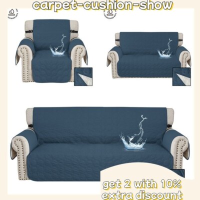 1/2/3 seat antislip waterproof scratch with side pocket Sofa towel  sofa cousion