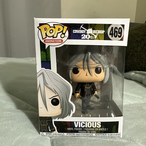 FUNKO POP ANIMATION #469 Cowboy Bebop Vicious Vinyl Figure NIB