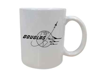 Douglas Aircraft Company Logo Souvenir Employee Engineer Coffee Mug Tea Cup 