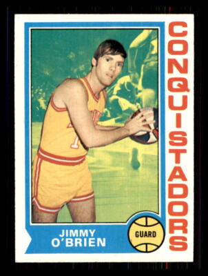 1974 Basketball Topps Jimmy O'Brien San Diego Conquistadors #236
