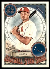2019 Topps Allen & Ginter #BSS-44 Yadier Molina Baseball Star Signs