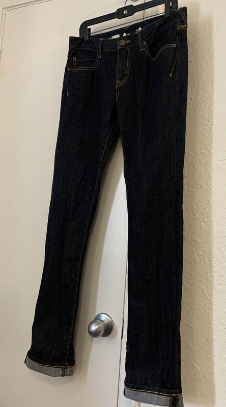 New The Denim Junkie Selvedge Denim Blue Jeans 32 X 34 Slim ..