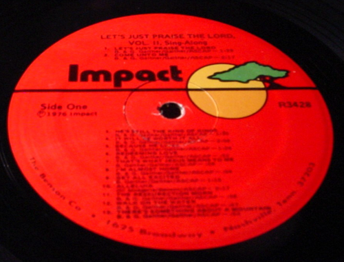 Bill & Gloria Gather Mint/NM 2 Lp Set - Let’s Just Praise The Lord - Impact 1976 - Picture 4 of 5