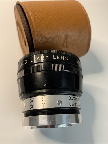 Kaligar Camera Lens No. 352350 Japan Wide Angle Series VI Case Vintage - Picture 3 of 12
