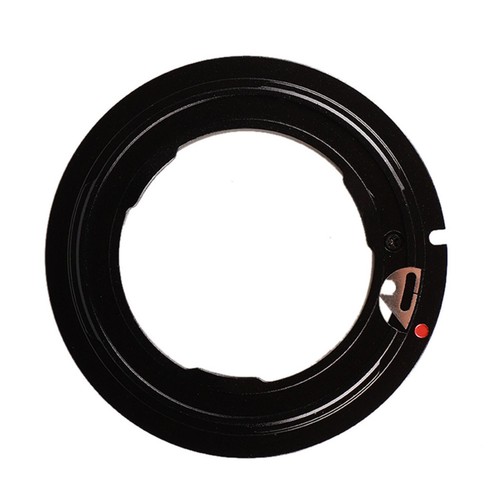 Black Aluminum Alloy Camera Lens Mount Adapter For Canon EOS/EF SLR EXA-EOS N - Picture 4 of 11