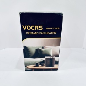 Small Portable Space Heater for Indoor Use - VOCRS 1500W PTC Electric Heater