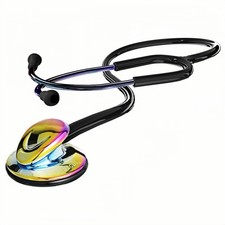 -Stethoscope Rainbow Single Head Stethoscope for Nurses Doctor,EMT Student,Ho...
