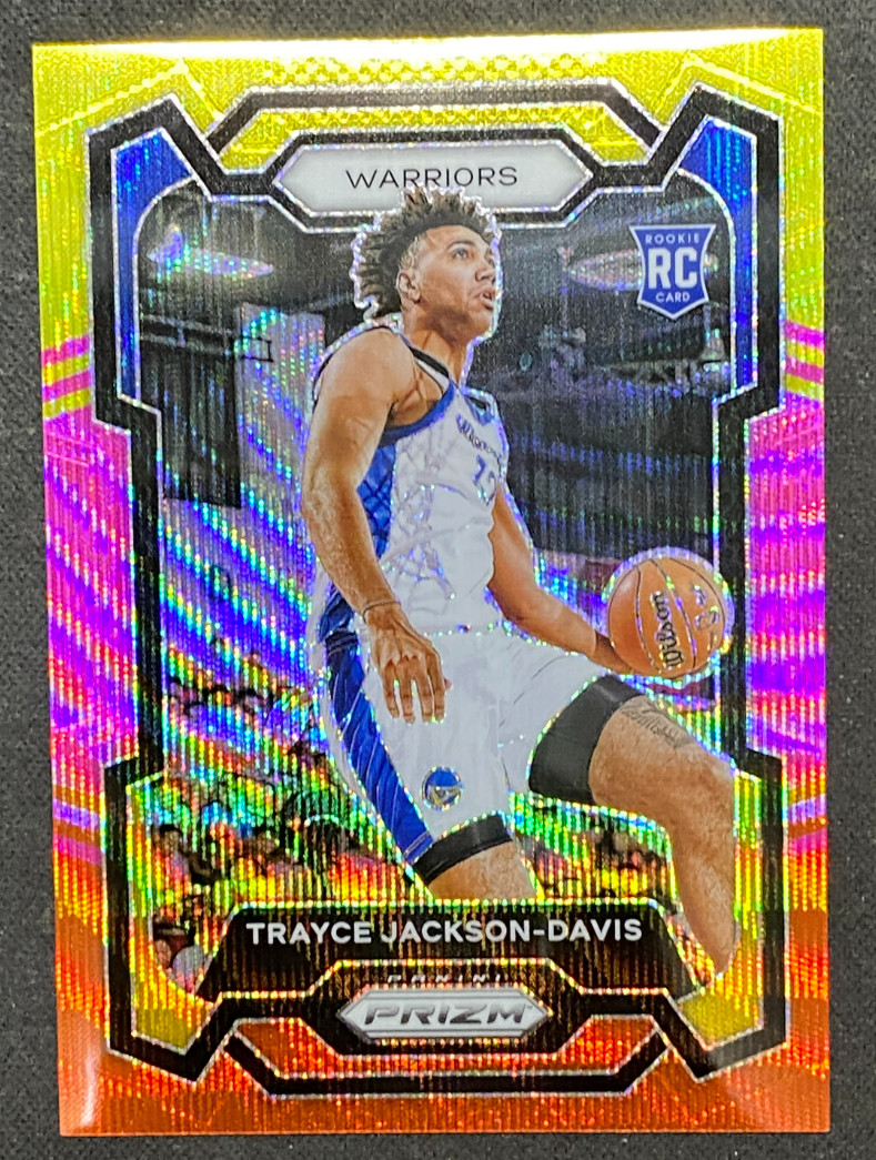 Trayce Jackson-Davis 2023-24 Panini Prizm 41/88 Multi Wave RC Warriors #148