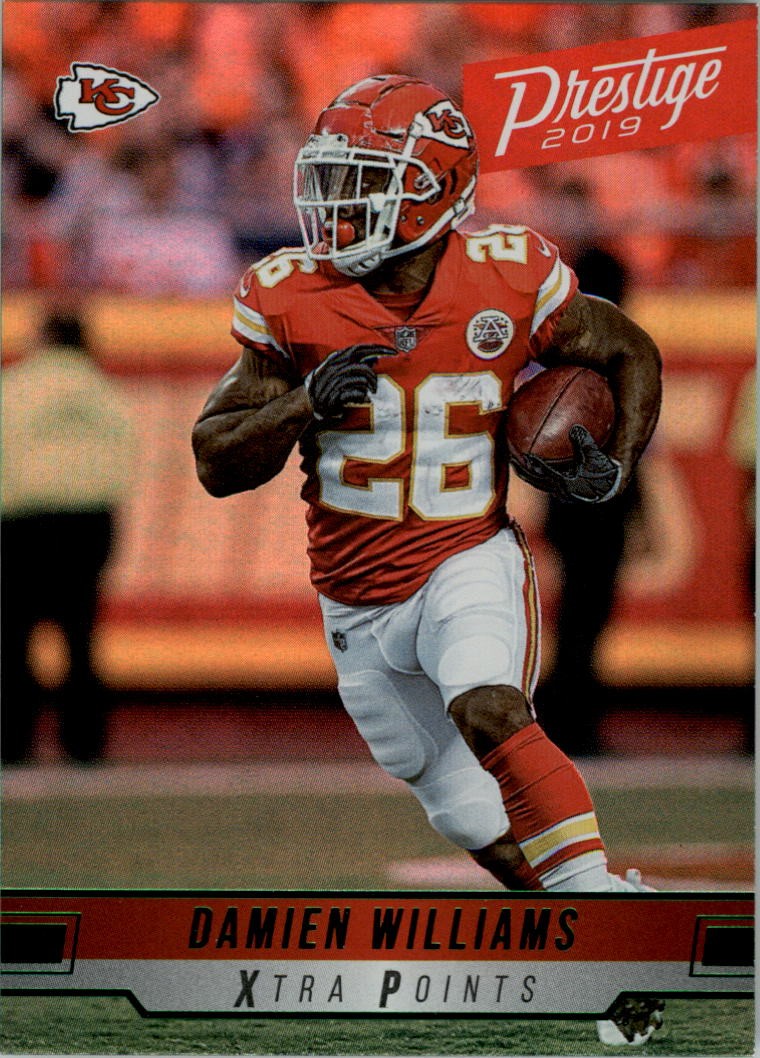 2019 Prestige Xtra Points Green #45 Damien Williams - FB