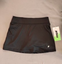 Girls Prince Tennis Match Core Skort Black Small 8-9