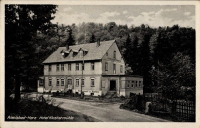 Ak Alexisbad Harzgerode am Harz, Hotel Klostermühle - 5028230