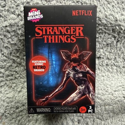 ZURU Mini Brands Stranger Things Demogorgon 3pc Mini Figures Set Toy New Sealed