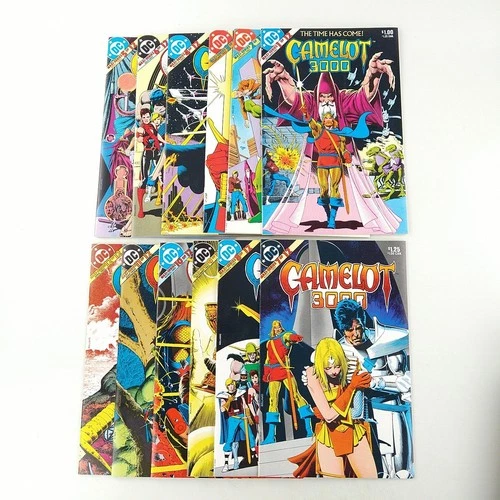 Camelot 3000 #1-12 Complete Set Lot NM- (1982 DC Comics)