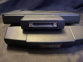 NEC TurboGrafx-16 System Black Console w/ Box, Paperwork And Keith Courage Game!