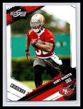 2009 Score #365 Kory Sheets Base Rookie Card RC San Francisco 49ers. rookie card picture