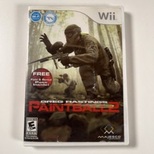 Greg Hastings Paintball 2 Wii Complete in Box CIB TESTED