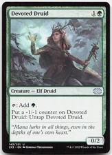 Devoted Druid 143 Uncommon Double Masters 2022 Magic: The Gathering Near Mint