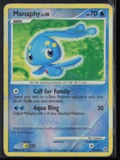 Manaphy 9/130 Holo Rare Diamond & Pearl Pokemon Reverse Holo Heavily Played on eBay